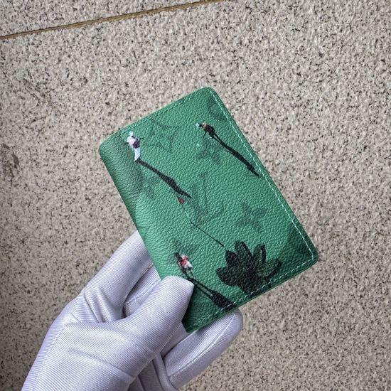 Louis Vuitton LV Sports Print Canvas Card Holder M14880
