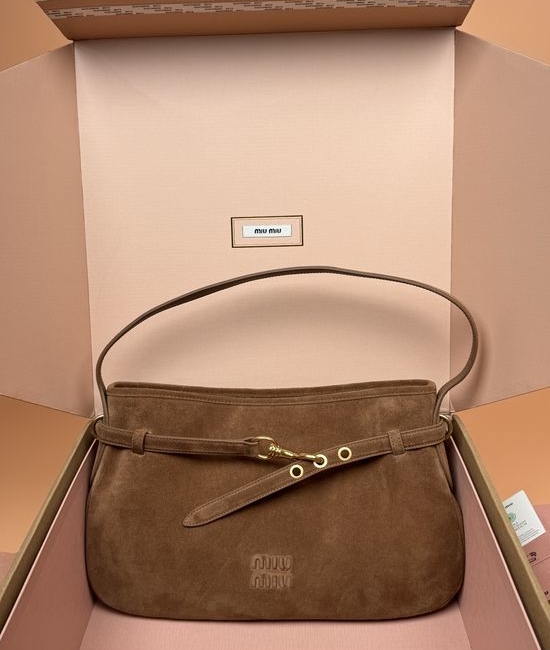 Miu Miu Adventure Nappa Leather Tote Bag 5BG182