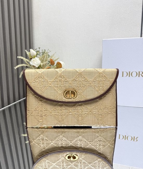 Christian Dior CD 30 Montaigne Avenue Flap Clutch