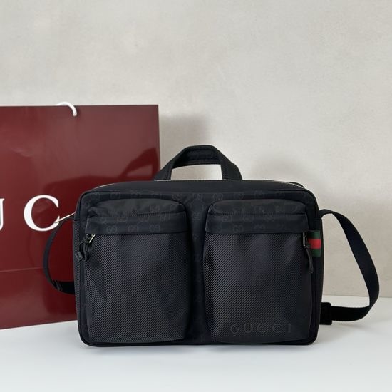 Gucci GG Marmont Embossed Canvas Bag 834474