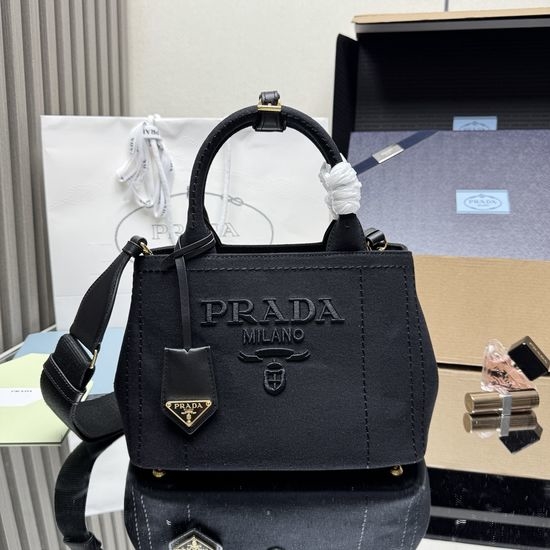 Prada Gardener Bag Canvas Small Handbag 1BG464