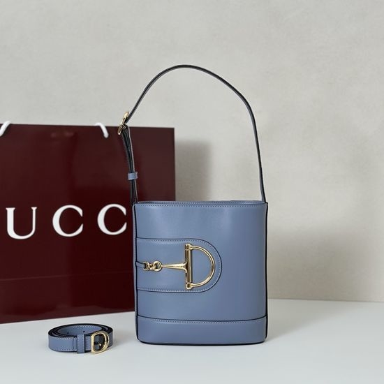Gucci Grey Blue Crossbody Bag 833665