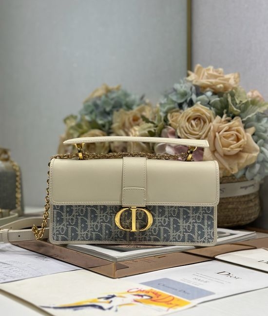 Christian Dior CD 30 Montaigne Oblique Printed Handbag 9601