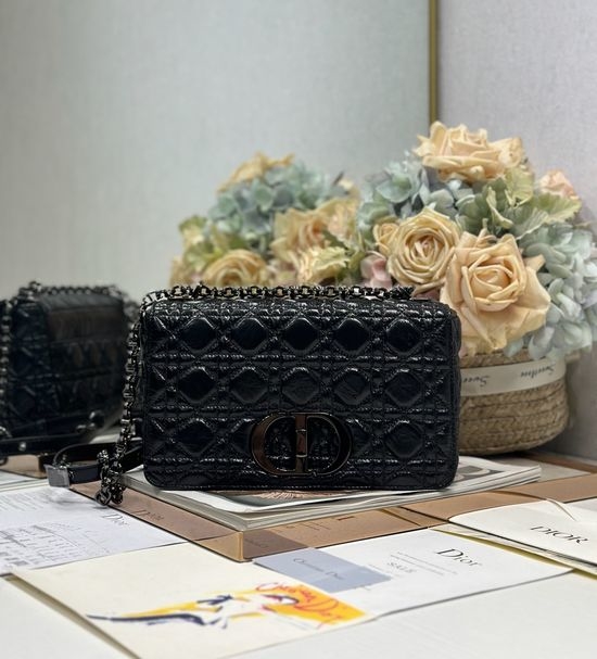 Christian Dior CD Caro Quilted Handbag 1200