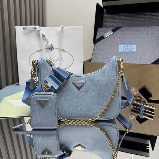 Prada Re-Edition Nylon Hobo Bag 1BH204 9806