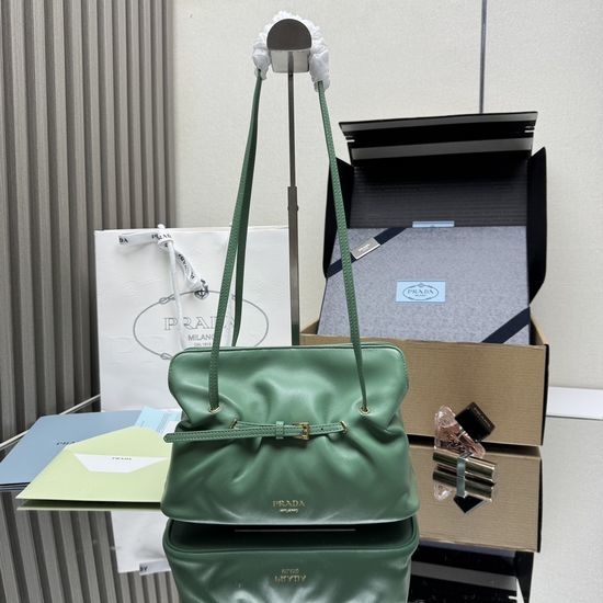 Prada Cloud Bag Soft Sheepskin Shoulder Bag 1BG586