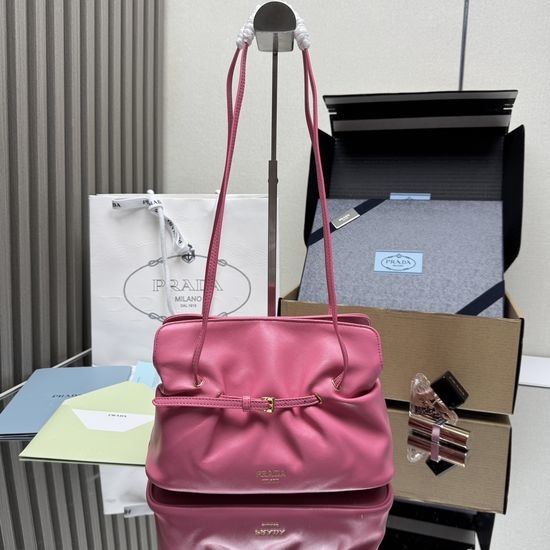 Prada Cloud Bag Soft Sheepskin Shoulder Bag 1BG586