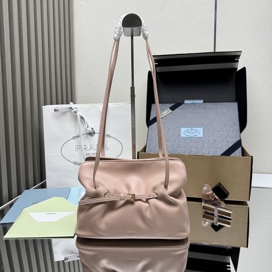 Prada Cloud Bag Soft Sheepskin Shoulder Bag 1BG586