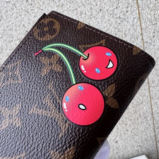 Louis Vuitton LV Lisa Wallet Takashi Murakami Edition M13420