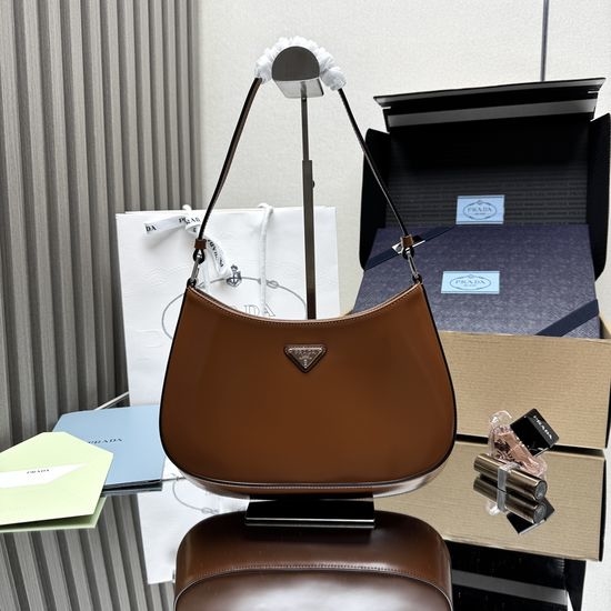 Prada Classic Leather Shoulder Bag 1BC499