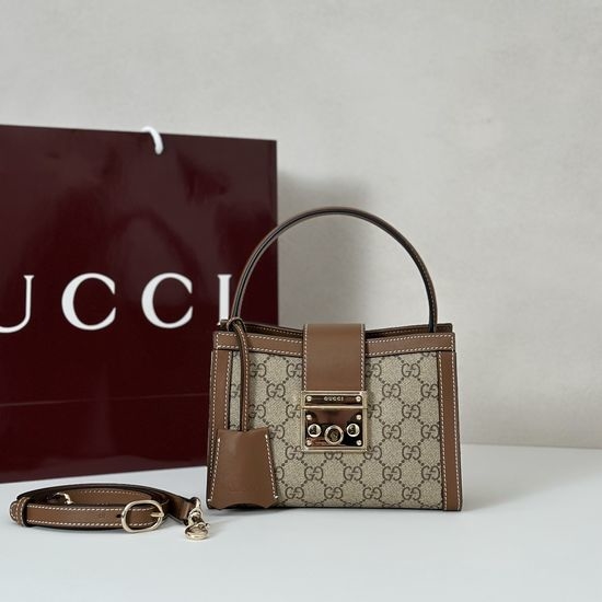 Gucci Handbag Coffee Brown 841653