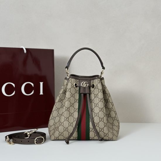 Gucci Brown Canvas Tote Bag 841313