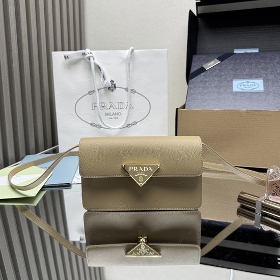 Prada Mini Handbag Saffiano Leather 1BD386