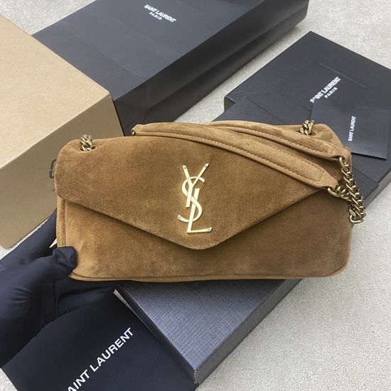 Yves Saint Laurent YSL CALYPSO Lambskin Quilted Chain Bag 734153