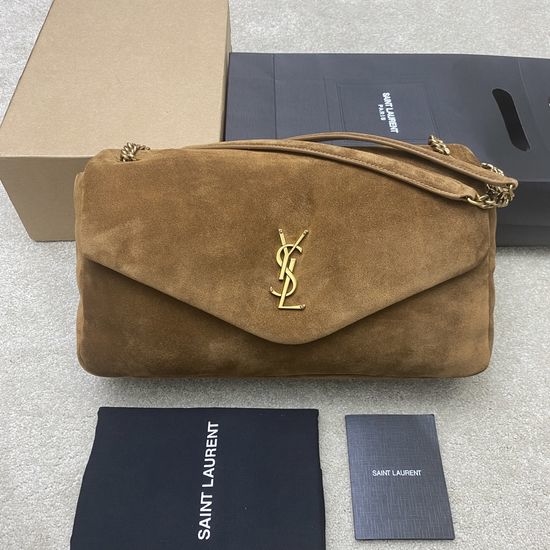 Yves Saint Laurent YSL Quilted Sheepskin Shoulder Bag 777399