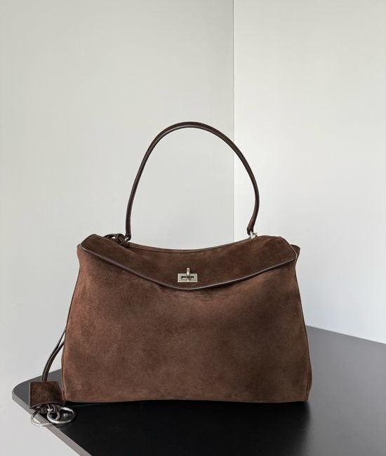 Balenciaga Rodeo Suede Bag 789772