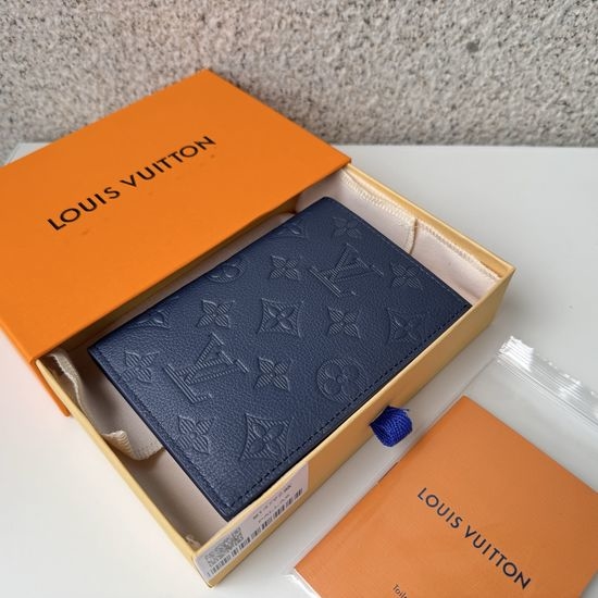 Louis Vuitton LV Leather Passport Holder With Card Slots M14792