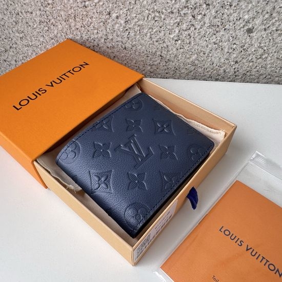 Louis Vuitton LV Portefeuille Multiple Leather Short Wallet M14787