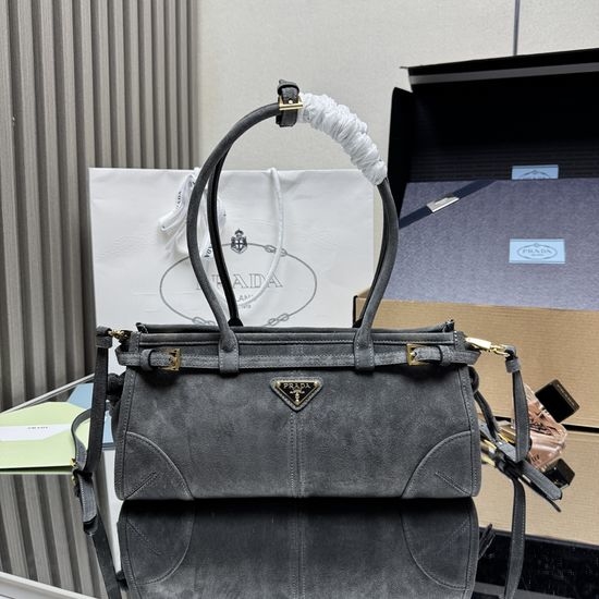 Prada LusSolf Leather Satchel Bag 1BA426