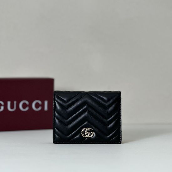Gucci Black Lambskin Mini Bag 466492