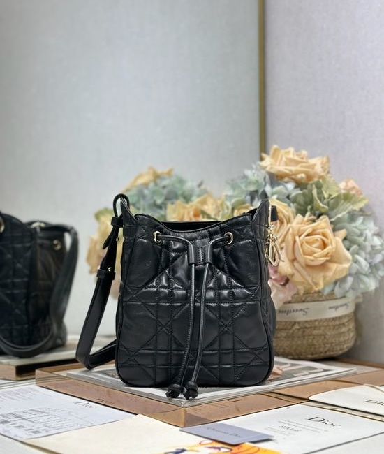 Christian Dior CD D-Motion Small Lambskin Handbag 2851