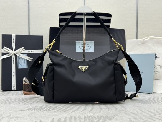 Prada Explorer Nylon Leather Bag 1BC264