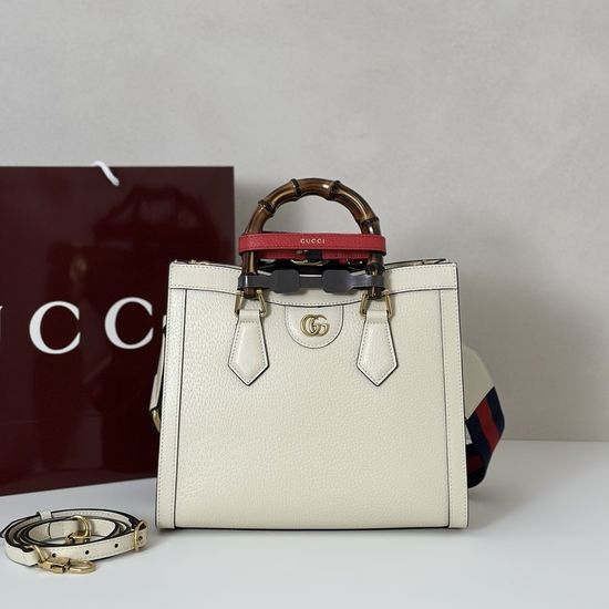 Gucci Ophidia Leather Top Handle Tote Bag 702721