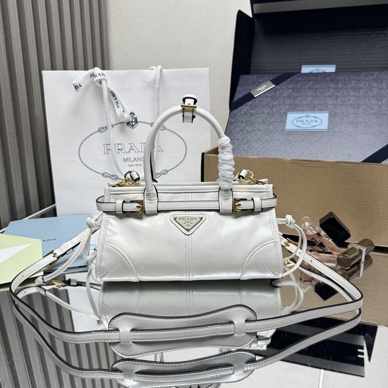 Prada LusSolf Patent Leather Mini Bag 1BA486