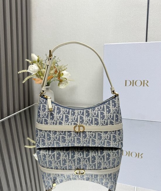 Christian Dior CD 30 Montaigne Mini Dumpling Shoulder Bag 2381