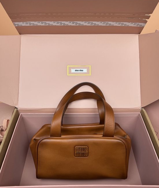 Miu Miu Calfskin Top Handle Bag 5BB182