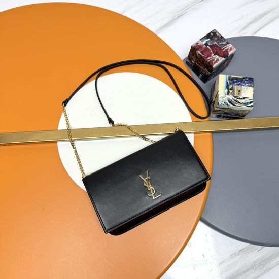 Yves Saint Laurent YSL MONOGRAM Mini Phone Holder Bag 635095