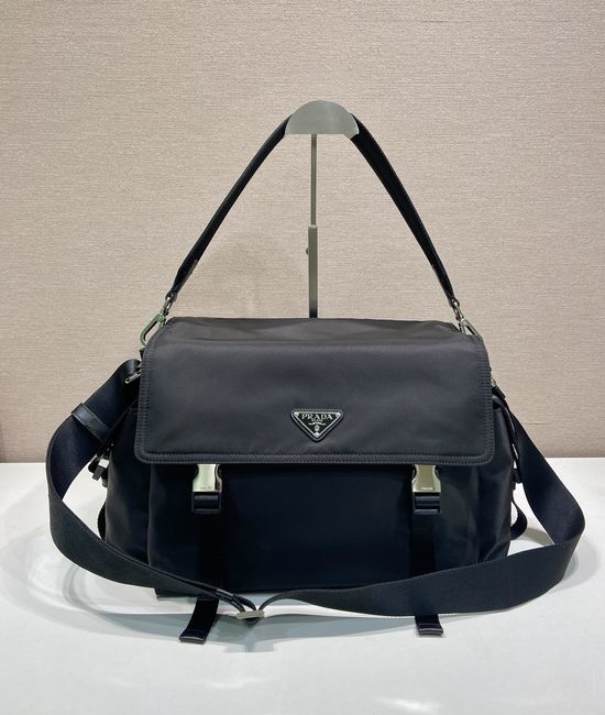 Prada Explore Nylon Leather Messenger Bag 2VD082