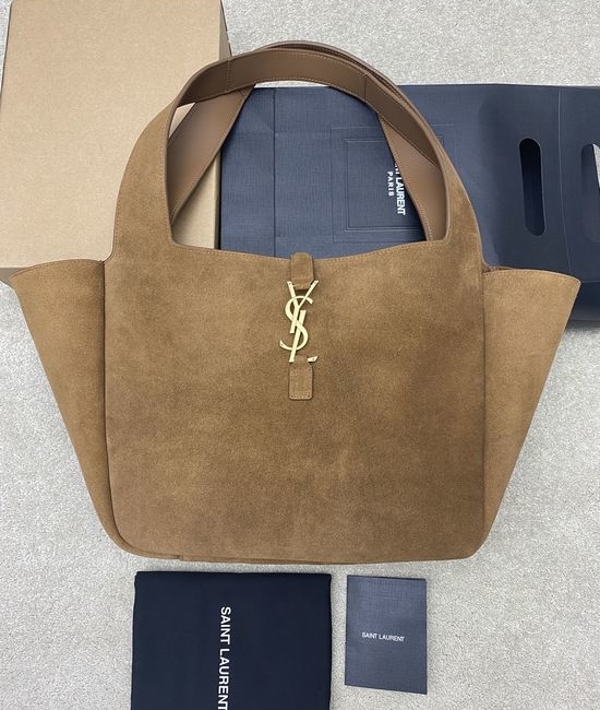 Yves Saint Laurent YSL BEA Tote Leather Bag 763435