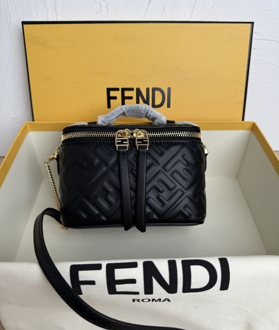 Fendi Vanity FF Jacquard Handbag 2606