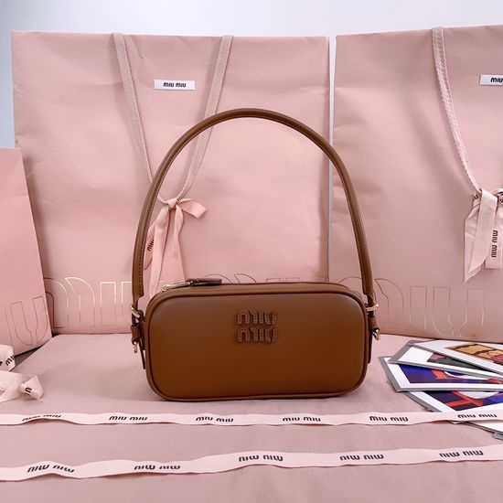 Miu Miu Leather Mahjong Crossbody Bag 5NE024