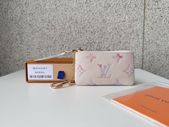 Louis Vuitton LV Pochettino Cle Wallet Elegant Monogram 25597
