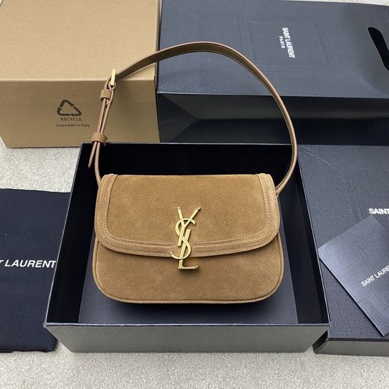 Yves Saint Laurent YSL SOLFERINO BOX Leather Shoulder Bag 843524