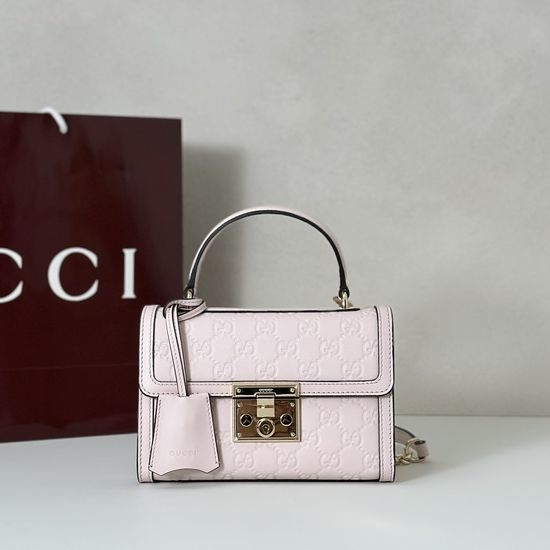 Gucci Original Leather Embossed Handbag 848884