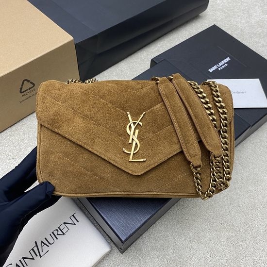 Yves Saint Laurent YSL LouLou Coated Lambskin Bag 801437