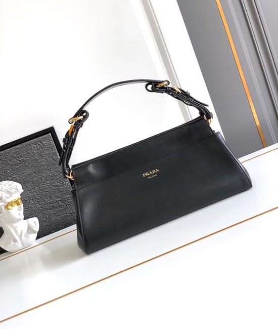 Prada Enchane Textured Leather Handbag 1BC262