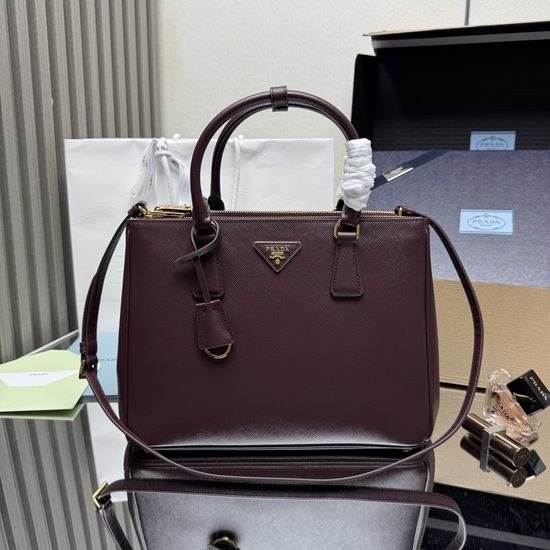 Prada Saffiano Leather Large Galleria Handbag 16186