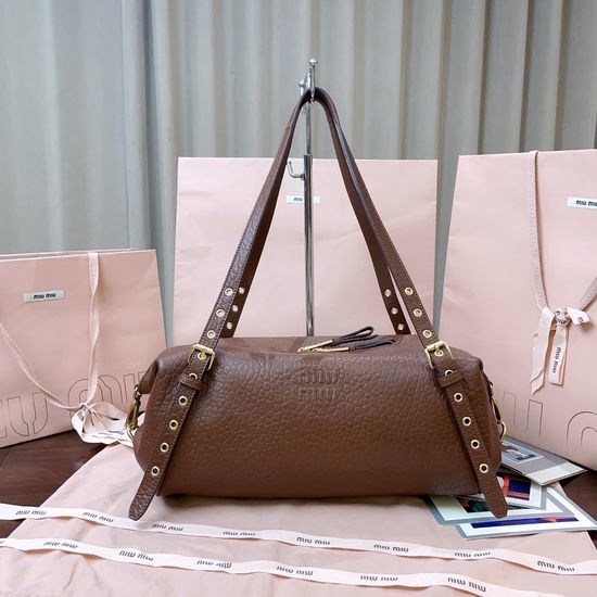 Miu Miu Croissant Bag Soft Leather 5BC190