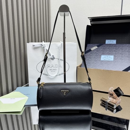 Prada Shoulder Bag Calfskin Leather 1BC239