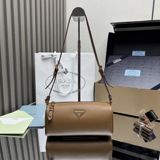 Prada Shoulder Bag Calfskin Leather 1BC239