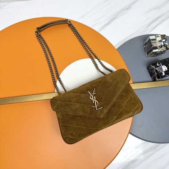 Yves Saint Laurent YSL LouLou Quilted Leather Shoulder Bag 801437