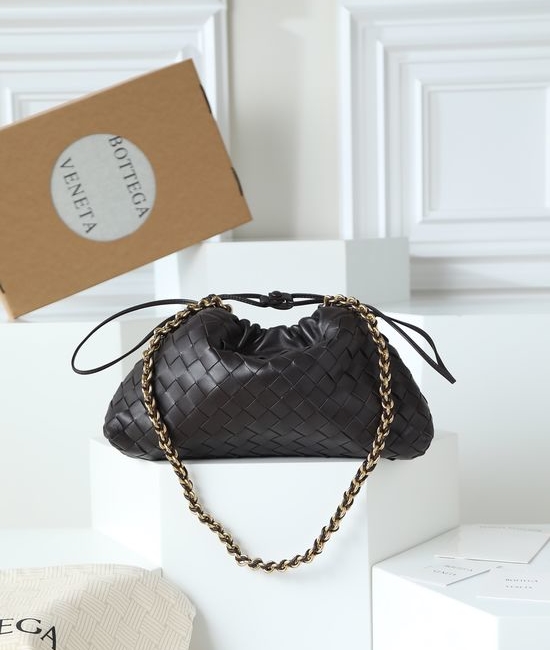 Bottega Veneta BV Dustbag Notte Chain Crossbody Clutch 839394