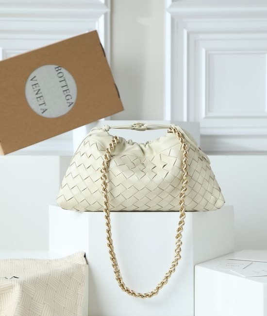 Bottega Veneta BV Dustbag Notte Chain Crossbody Clutch 839394
