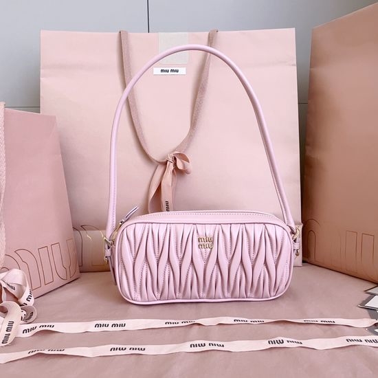 Miu Miu Matelasse Leather Mahjong Bag 5NE024
