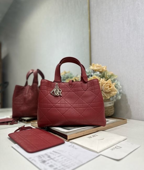 Christian Dior CD Toujours Medium Leather Handbag 1188