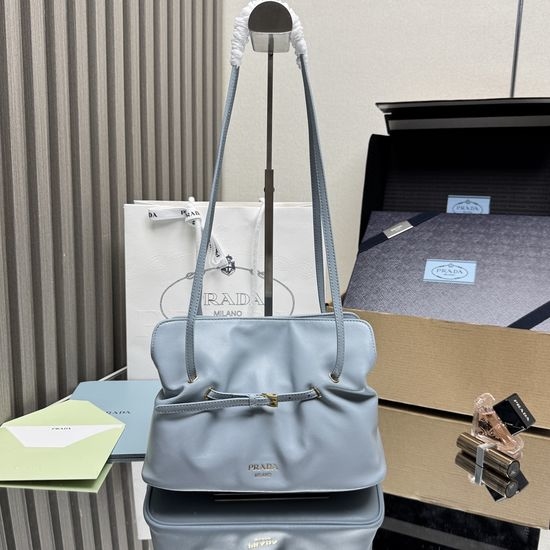 Prada Cloud Bag Soft Sheepskin Shoulder Bag 1BG586